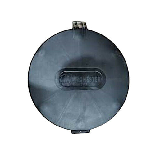 200lb / 420lb Propane Tank Lid 16 inch Diameter Cover Top Above Ground Black Plastic